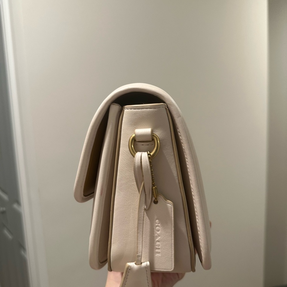 Coach quilted studio bag